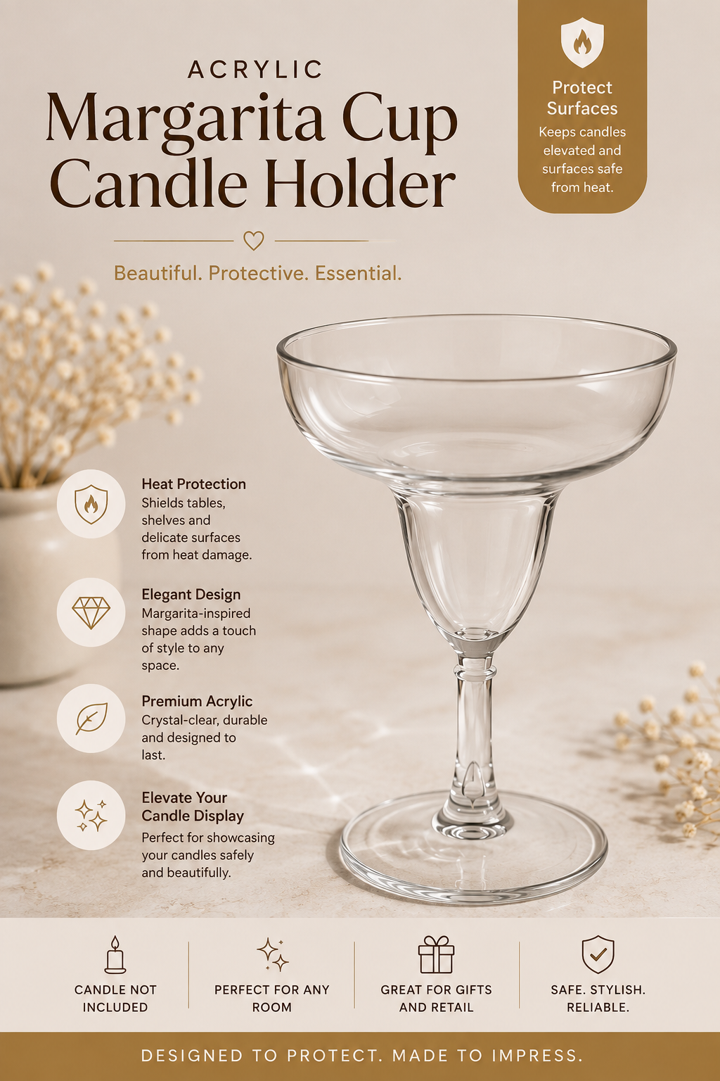 Margarita Candle Holder